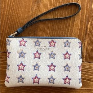 New Coach Western Star Wristlet